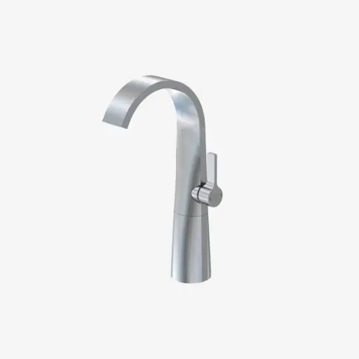 Mitigeur lavabo rehaussée col de cygne série 280 chromé  